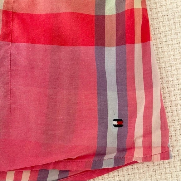 Tommy Hilfiger Women’s Plaid Multicolor Button Down Shirt - Picture 7 of 8